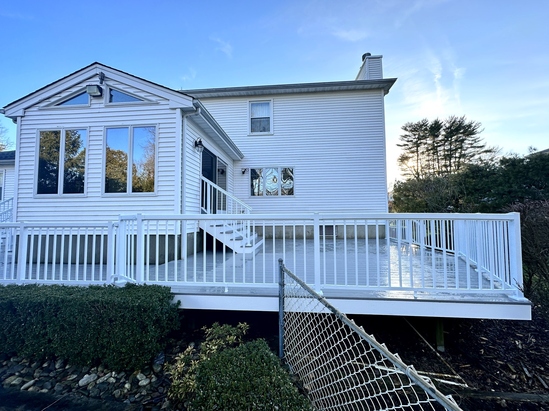 Composite Deck & Railings by Classic Touch Designs